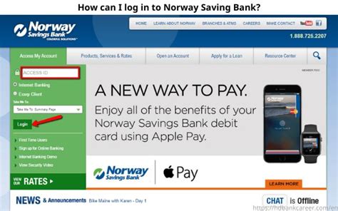 norway savings bank login assistance
